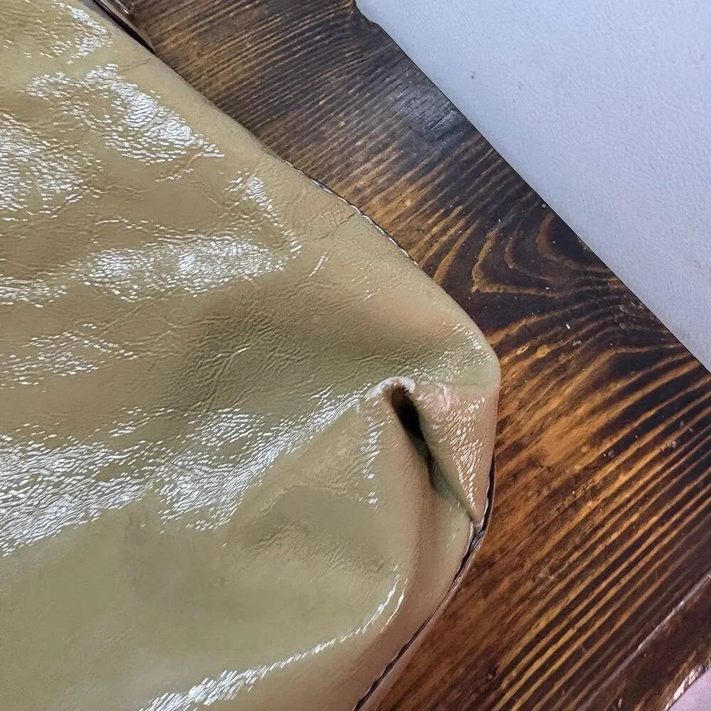 Coach Peyton Green‎ Patent Shoulder Bag